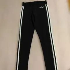 adidas レギンス ブラック ホワイトライン Mサイズ 83.のサムネイル