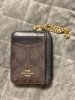COACH コインケース・小銭入れ ブラウン
