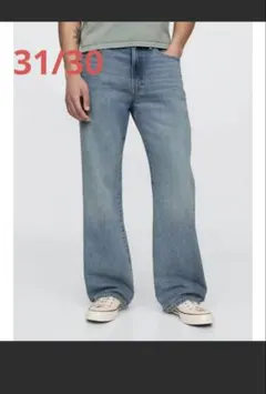 GAP ルーズフィット ブーツカットデニム