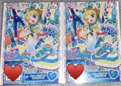 アイカツ プリパラ 映画 特典 南みれぃ 2点