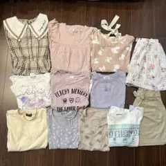 まとめ売り120サイズ Tシャツ　ズボン　女の子　キッズ　12点セット