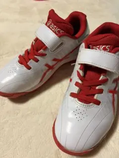 asics トレーニングシューズ 20.0 cm ホワイト/レッド