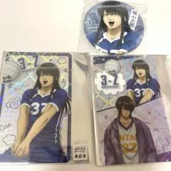 銀魂　球技大会　桂小太郎　缶バッジ　ホログラムカード