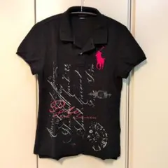 Polo Ralph Lauren ブラック ポロシャツ スキニーフィット