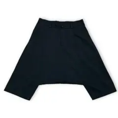美品 コムデギャルソンガール サルエルパンツ ハーフ ショート ブラック 黒 安心の国内発送 希少コムデギャルソンブラックサルエルパンツ