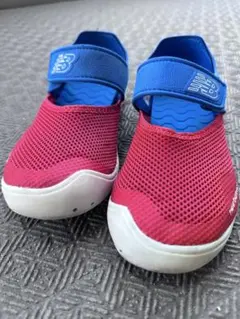 New Balance キッズサンダル 赤/青　20.5cm YO208B2