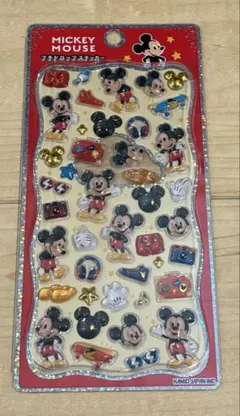 正規品　プチドロップステッカー　ディズニー　ミッキーマウス