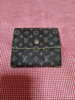 ルイヴィトン モノグラム ミニラン ポルトフォイユ エリーズ 財布 中古品