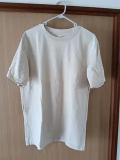 UNIQLO U クルーネックTシャツ ベージュ L