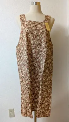 新品　COTTON松井　ゆったりエプロン