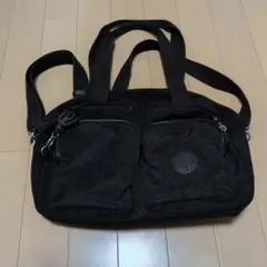 Kipling ブラック ショルダーバッグ