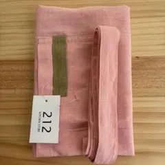 212 KITCHEN STORE ショートエプロン ピンクのサムネイル