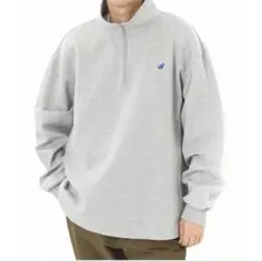 ハーフジップパーカー スウェット
