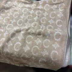 CELINE ロゴ入りフェイスタオル