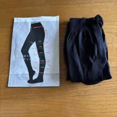 着圧レギンス ブラック M/L