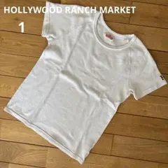 HOLLYWOOD RANCH MARKET 半袖 Tシャツ ホワイト サイズ1のサムネイル