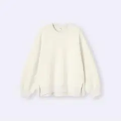 パフスウェットオーバーサイズプルオーバー　30 NATURAL Mサイズ