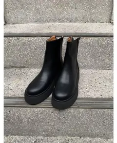 Didot.showroom 軽量厚底バルキープラットフォームラバーブーツ