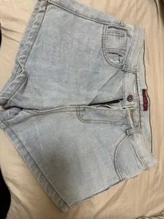デニムショートパンツ ライトブルー