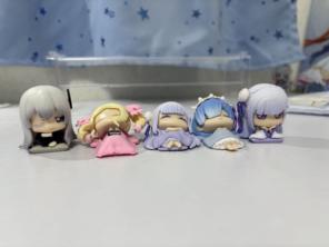 リゼロ おねむたん レム ラム ベアトリス エミリア エキドナ