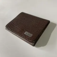 美品　TUMI コインケース　レザー　茶