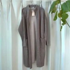 再値下げしました！無印良品 タグ付き新品未使用 ダブルフェイスコート M-L