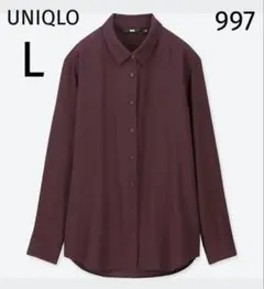997 UNIQLO ユニクロ レーヨンエアリーブラウス（長袖）