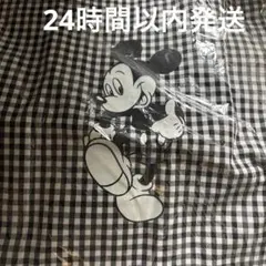 ミッキー ギンガムチェック トートバッグ 未使用