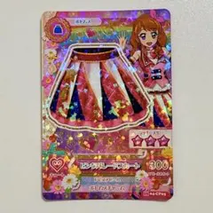 アイカツ　カード　ピンクパレードスカート