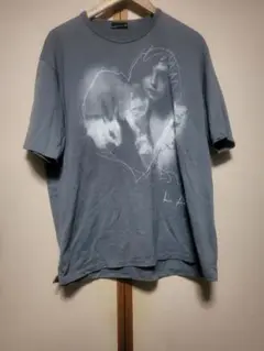 ラッドミュージシャン プリントTシャツ ブルーグレー