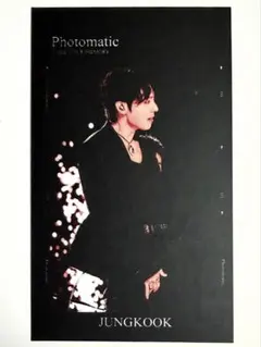 【BTS】☆195-02A☆フォトカード★photomatic★ジョングク グク
