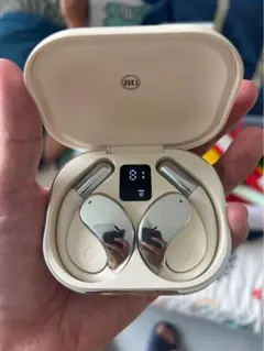 最新オープンイヤー イヤホン耳掛け式重低音 Bluetooth骨伝導級快適防水