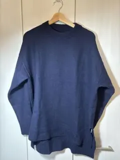 希少 美品 JIL SANDER 変形 Vネック デザイン 七分袖 チュニック JIL SANDER - 希少 美品 JIL SANDER 変形 Vネック デザイン 七分袖