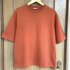 UNIQLO ユニクロ エアリズム メンズ 半袖 Tシャツ Lサイズ 茶色