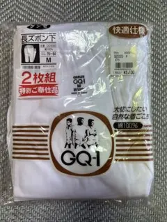 GUNZE 長ズボン下 GQ3002 綿100% Mサイズ 2枚組　快適仕様のサムネイル
