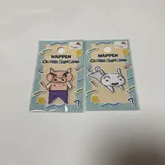 クレヨンしんちゃん　ワッペンステッカー　ぶりぶりざえもん　シロ　シール