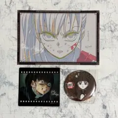 鬼滅の刃 ダイニング カナヲ おすそ分けポストカード 缶バッジ クリアカード