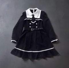 XL完売サイズ DearMyLove 探偵ネクタイワンピースのサムネイル