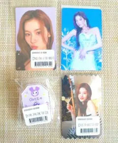 TWICE　サナ　SANA　4点セット　アクリルお守り