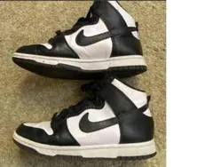 Nike Dunk High ブラック/ホワイト　24.5