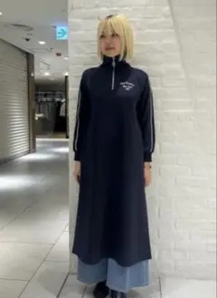 B:MING by BEAMS ハーフジップ ワンピース