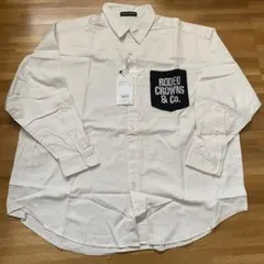 RODEO CROWNS & Co. ホワイト長袖シャツ