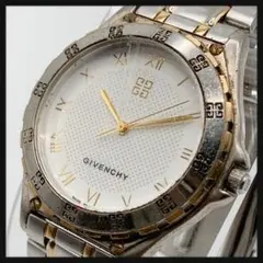 【新品電池】GIVENCHY ジバンシー★メンズ 腕時計 クオーツ コンビ 90のサムネイル