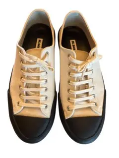 JIL SANDER キャンバス ロー　スニーカー　箱完備のサムネイル