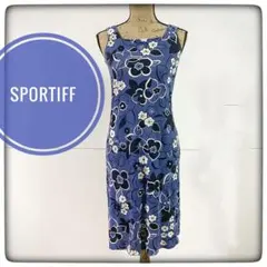 ③ ブルー系　SPORTIFF(スポーティフ)　ノースリーブワンピース