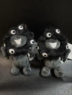 EXPO2025 黒ミャクミャク　座り&立ち　2体セット お顔厳選