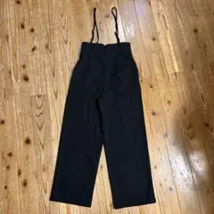 00’s vintage 黒サロペット　アーカイブグランジ　y2k パンクのサムネイル