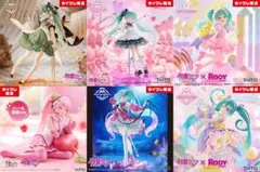 初音ミク 桜ミク タイクレ限定 フィギュア Fashion AMP等 6点 ④
