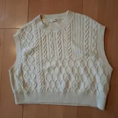 studio CLIP アイボリー ノースリーブ M