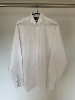 ウィングカラーシャツ ホワイト L